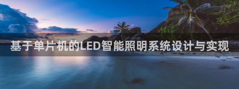云頂2020：基于單片機(jī)的LED智能照明